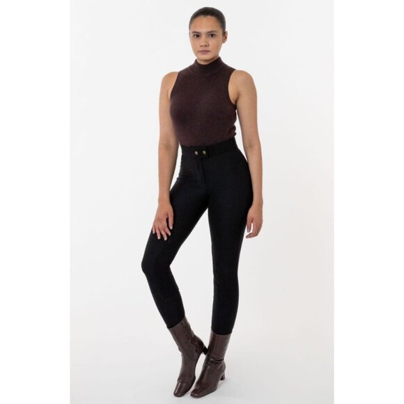 American Apparel Riding Pant in Black - Picture 2 of 4